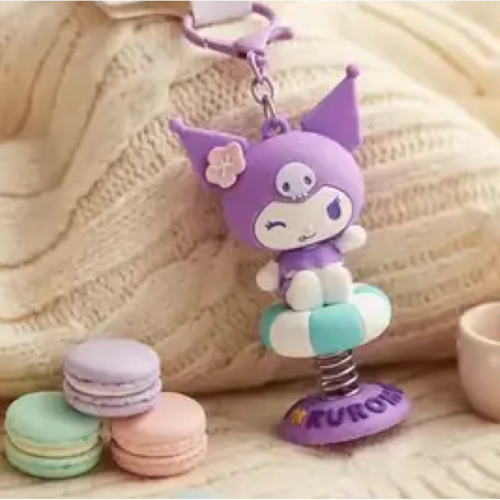 Sanrio Licensed Summer Series Keychain -Kuromi